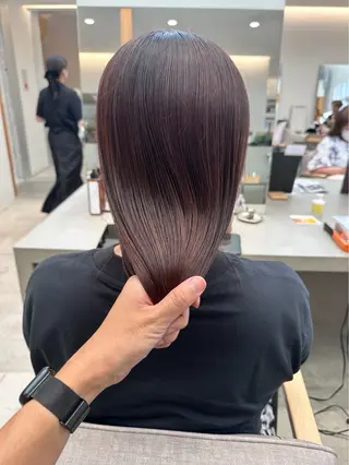 ロング 宮本 茉衣子のヘアスタイル