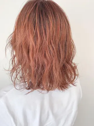 ミディアム カラー 肌に馴染むカラー 梅田・増田のヘアスタイル