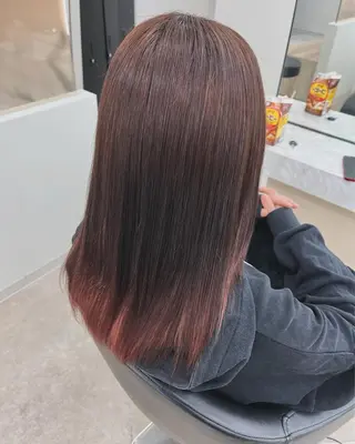 ロング カラー 竹内 蓮のヘアスタイル