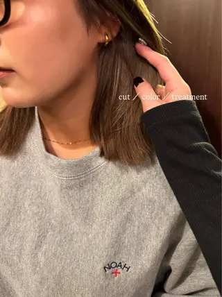 ミディアム カラー Hana / knackのヘアスタイル