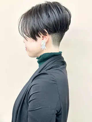 ショート ボブ/ゆるふわ ボブパーマ/とういのヘアスタイル