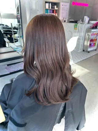 ロング カラー Pocket仙台赤坂 康成のヘアスタイル