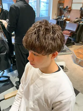 ショート 坪井 彰吾のヘアスタイル
