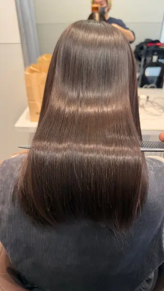 ロング 髪質改善 艶髪🔵ﾌｾﾅｵﾔのヘアスタイル