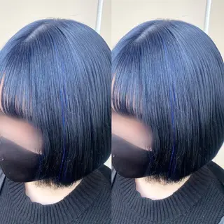 カラー ヘアメ🎀推しカラー 🥣横浜/しほ🧸のヘアスタイル
