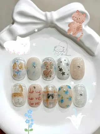 ネイル ronronne .のネイルデザイン