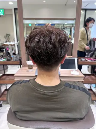 パーマ メンズ ヘアセット/メンズ パーマChihoのヘアスタイル