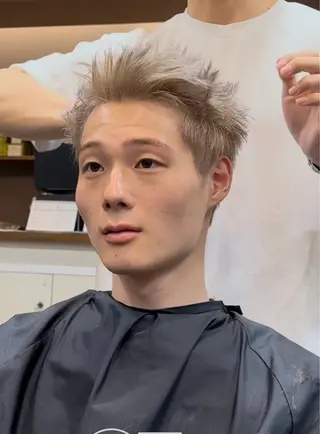 カラー メンズ 年間2000名担当◎ パーマ職人/仲原佑樹のヘアスタイル