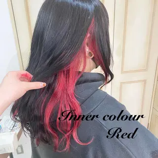 ロング カラー ヘアアレンジ 透明感カラー 古山 結季🌙🖤のヘアスタイル