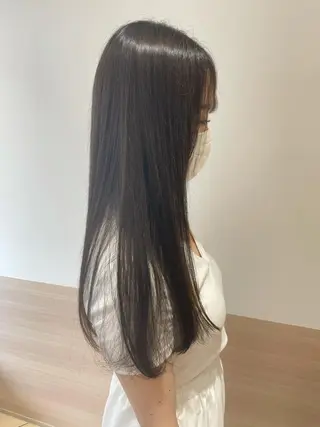 ロング カラー 天野 瑠真のヘアスタイル