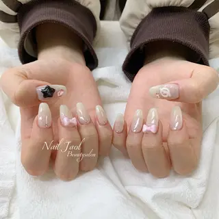 ロング ネイルJaol 池袋のネイルデザイン