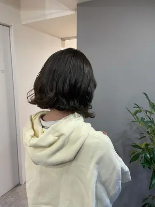 ミディアム ♡透明感/艶カラー/ M a I ♡のヘアスタイル