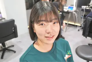 ショート ミヤザキ ユタカのヘアスタイル