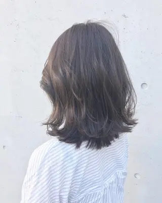 ミディアム カラー パーマ メンズ キッズ マツエク・マツパ 田中 裕士のヘアスタイル