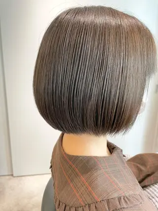ショート ✨透明感カラー✨ ✨小顔カット✨山木のヘアスタイル