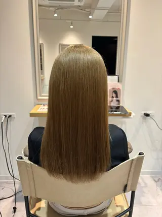 ロング 江副 朱星のヘアスタイル