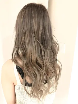 ロング カラー ヘアアレンジ レイヤー×ヘッドスパ ＊保田遥＊のヘアスタイル