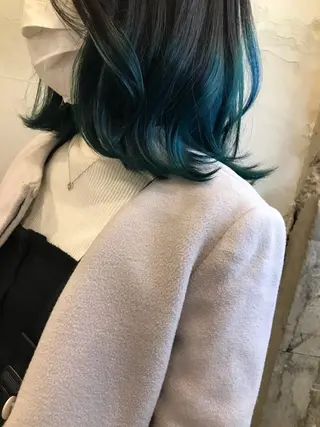 セミロング 韓国スタイル🌈木村 和祐🌈のヘアスタイル