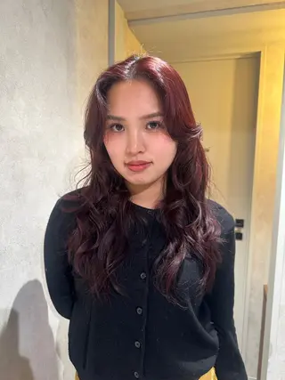 ロング カラー ハイトーン🫀 デザイン🪐yumeのヘアスタイル