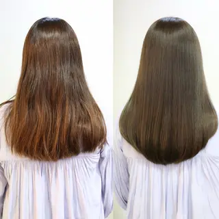 セミロング 阿武 ナルキのヘアスタイル