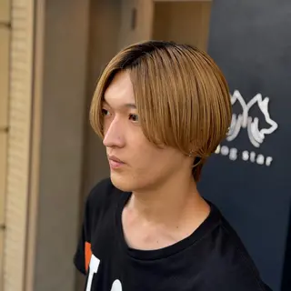 ショート カラー メンズ dogstar 加藤翔大のヘアスタイル