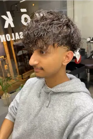 ショート パーマ メンズ メンズ専門サロン wokeのヘアスタイル