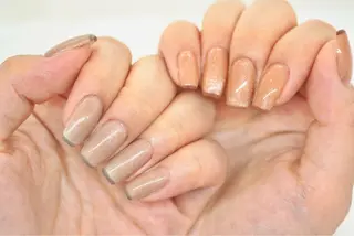 ミディアム カラー ネイル Nail salon Lieblleのネイルデザイン