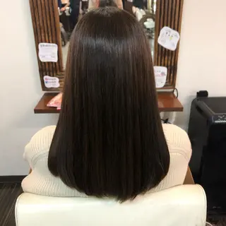 ミディアム 山崎 絵莉香のヘアスタイル
