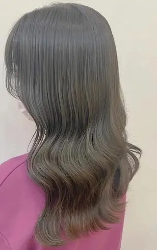 セミロング カラー Atem ☀️大町店のヘアスタイル