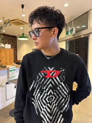 メンズ 常藤 留佳のヘアスタイル