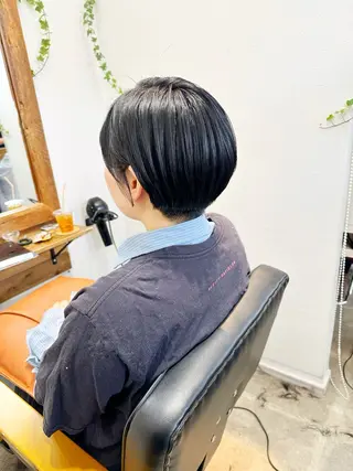 ショート 👑銀座ショート/ 絶壁補正/金子涼👑のヘアスタイル