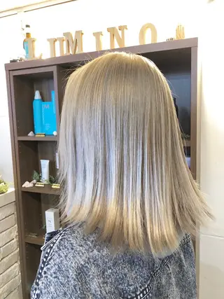 ミディアム 吉田 典弘のヘアスタイル