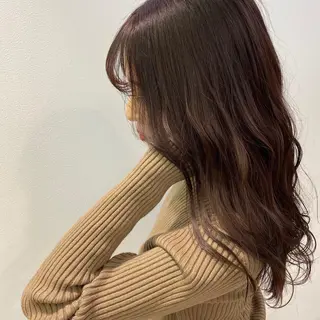 ロング 渡邊 唯のヘアスタイル