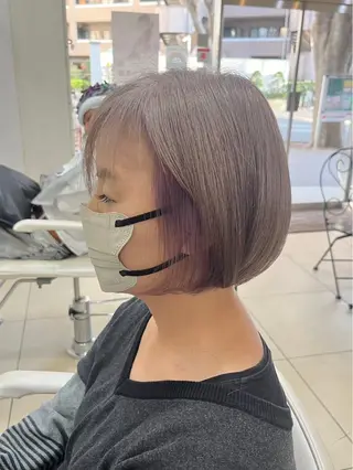 ショート [髪質改善カラー] 佐藤唯花🦋のヘアスタイル