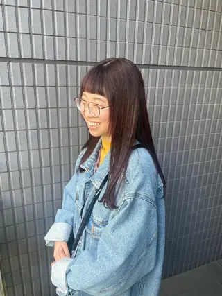 ロング カラー 野町好花 レイヤー/髪質改善のヘアスタイル