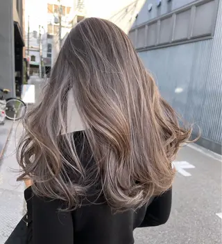 ロング カラー box mico. mutsumiのヘアスタイル