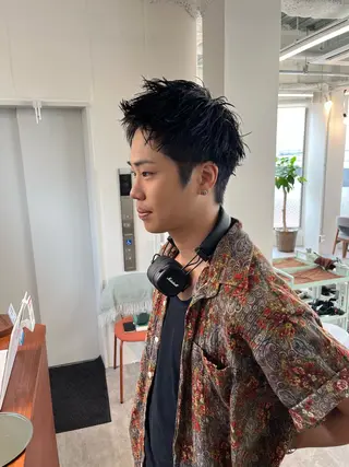 メンズ メンズ特化美容師 水野友貴のヘアスタイル