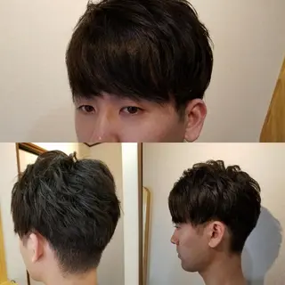 ショート メンズ 片岡 賢次のヘアスタイル