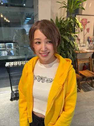 ショート メンズ キッズ BRAIDS💎愛子 大人ハイライト💎のヘアスタイル