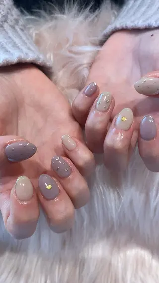 ネイル crystal ⭐︎ colorのネイルデザイン