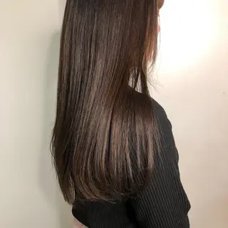 ロング カラー ヘアアレンジ マツエク・マツパ 透明感カラー🫧ヘア セット🫧松本菜月の眉毛・アイブロウイメージ