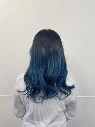 セミロング カラー IN∞hair/ インヘアー/下伊福店のヘアスタイル
