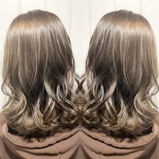 ミディアム カラー パーマ ヘアアレンジ 👑指名率No.1 👑坂口飛翔のヘアスタイル