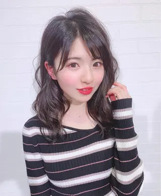 ミディアム ハイトーン✨髪質改善 ✨スパ得意✨ミヤタのヘアスタイル