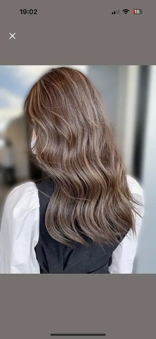 セミロング センター南　髪質改善 大引　優のヘアスタイル