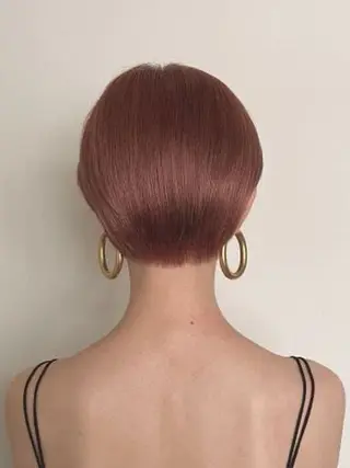 ショート カラー AmiLi Azusaのヘアスタイル