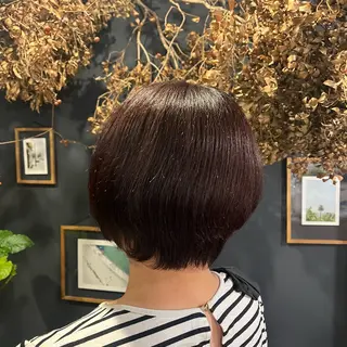 ショート 岸本 まほのヘアスタイル