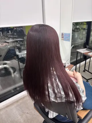 ロング カラー 鈴木 ちさきのヘアスタイル