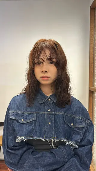 カラー Reina 札幌美容師のヘアスタイル