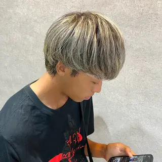 ショート カラー パーマ メンズ 🔥札幌No.1🥇 パーマ特化美容師🔥のヘアスタイル